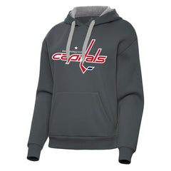 Washington Capitals Antigua Women's Victory Pullover Hoodie Sale