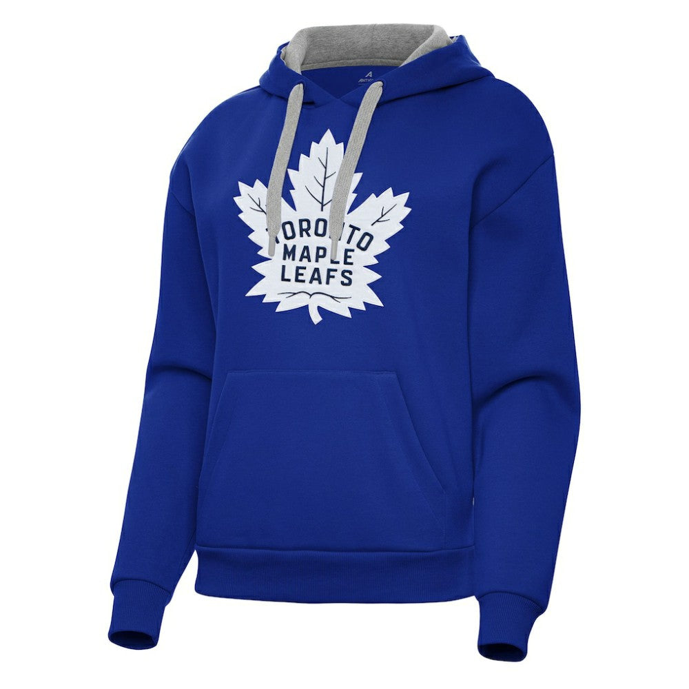Toronto Maple Leafs Antigua Women's Victory Pullover Hoodie Discount