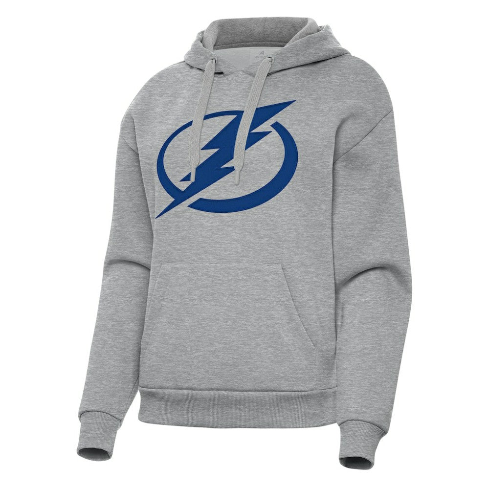 Tampa Bay Lightning Antigua Women's Victory Pullover Hoodie On Sale