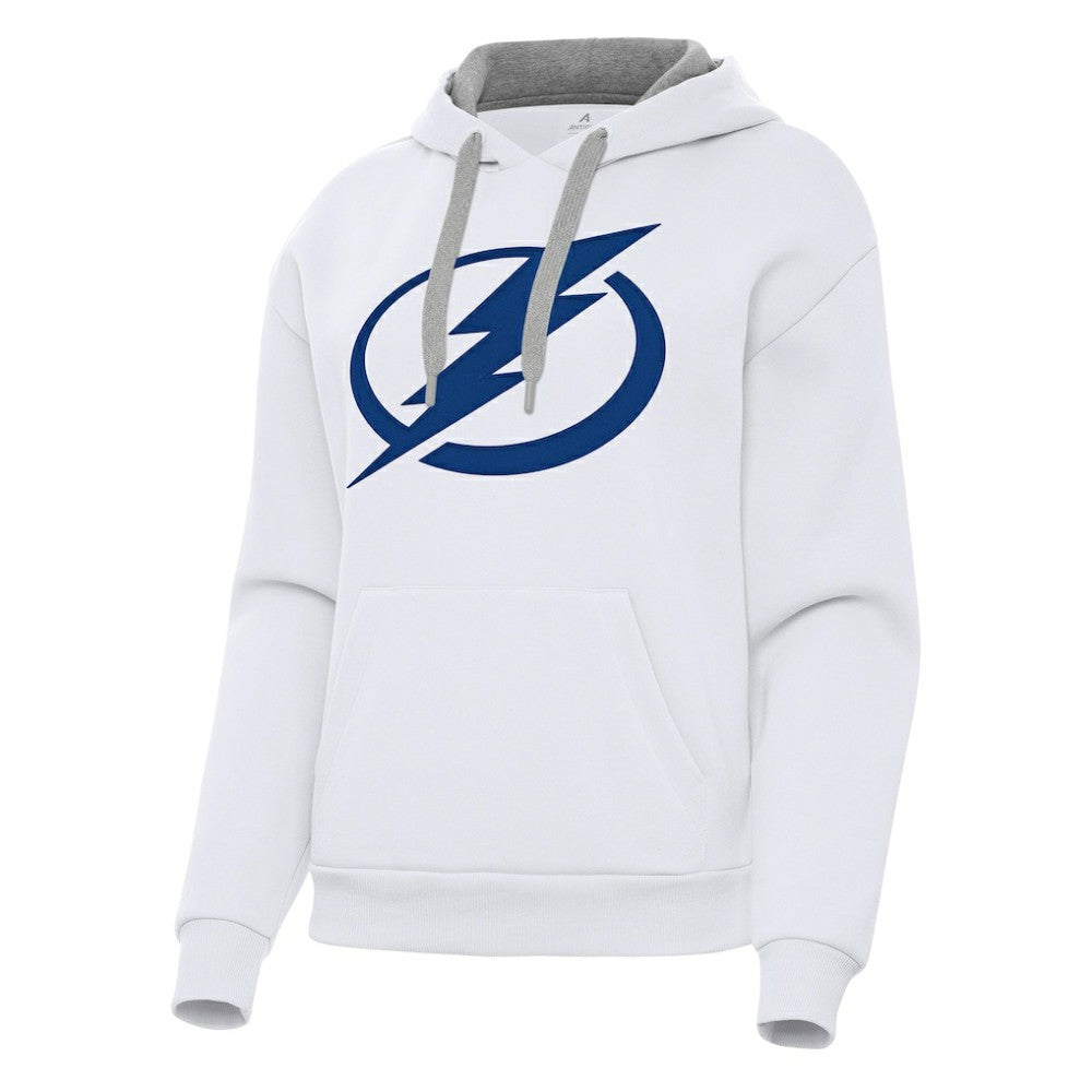Tampa Bay Lightning Antigua Women's Victory Pullover Hoodie For Sale