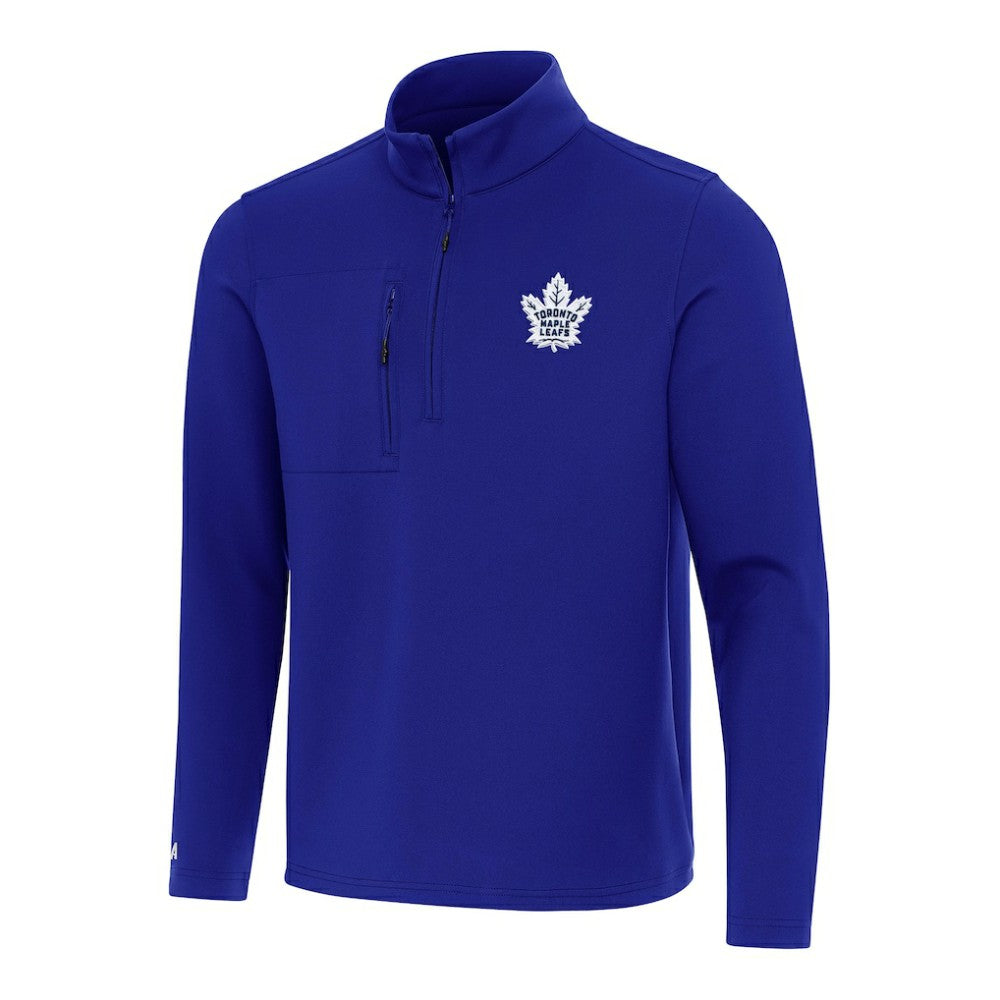 Toronto Maple Leafs Antigua Insider Quarter-Zip Top On Sale