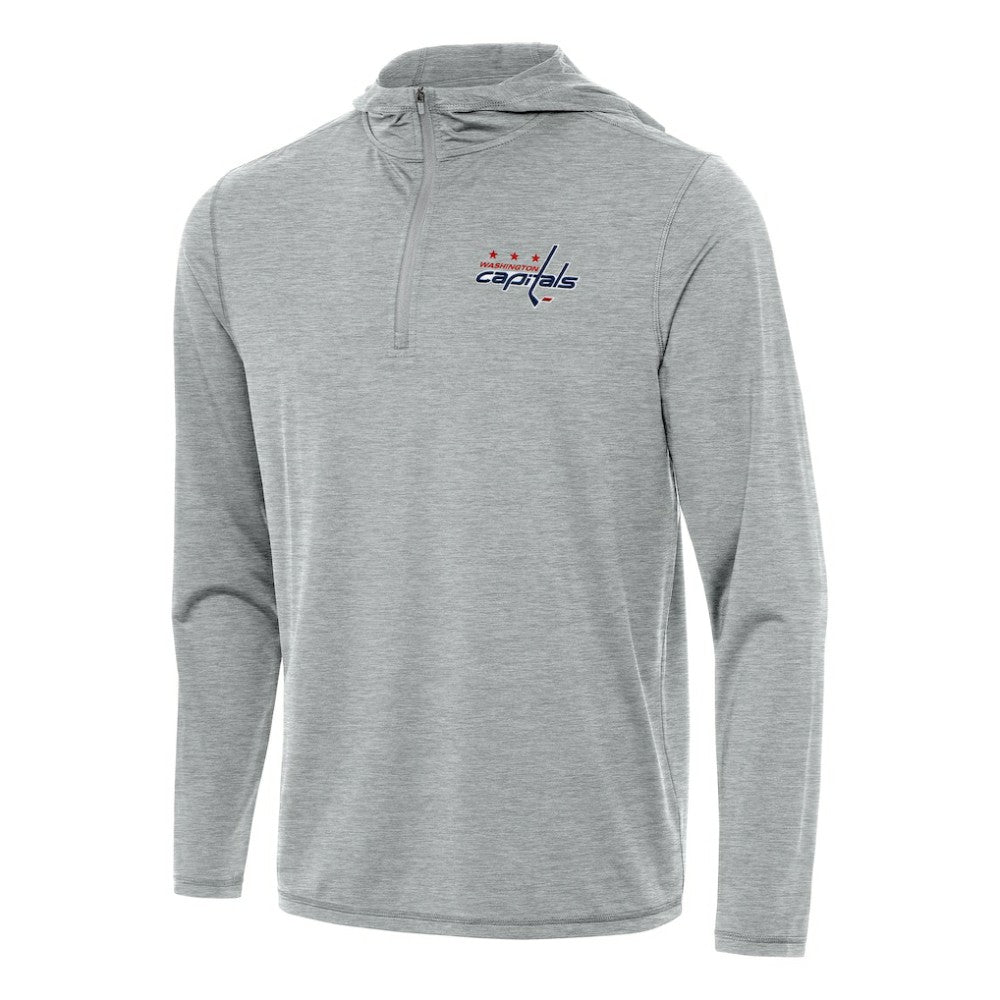 Washington Capitals Antigua Tidy Quarter-Zip Hoodie Outlet