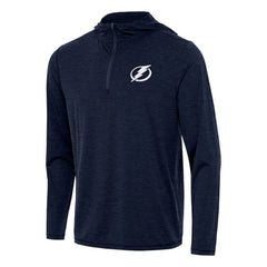 Tampa Bay Lightning Antigua Tidy Quarter-Zip Hoodie On Sale
