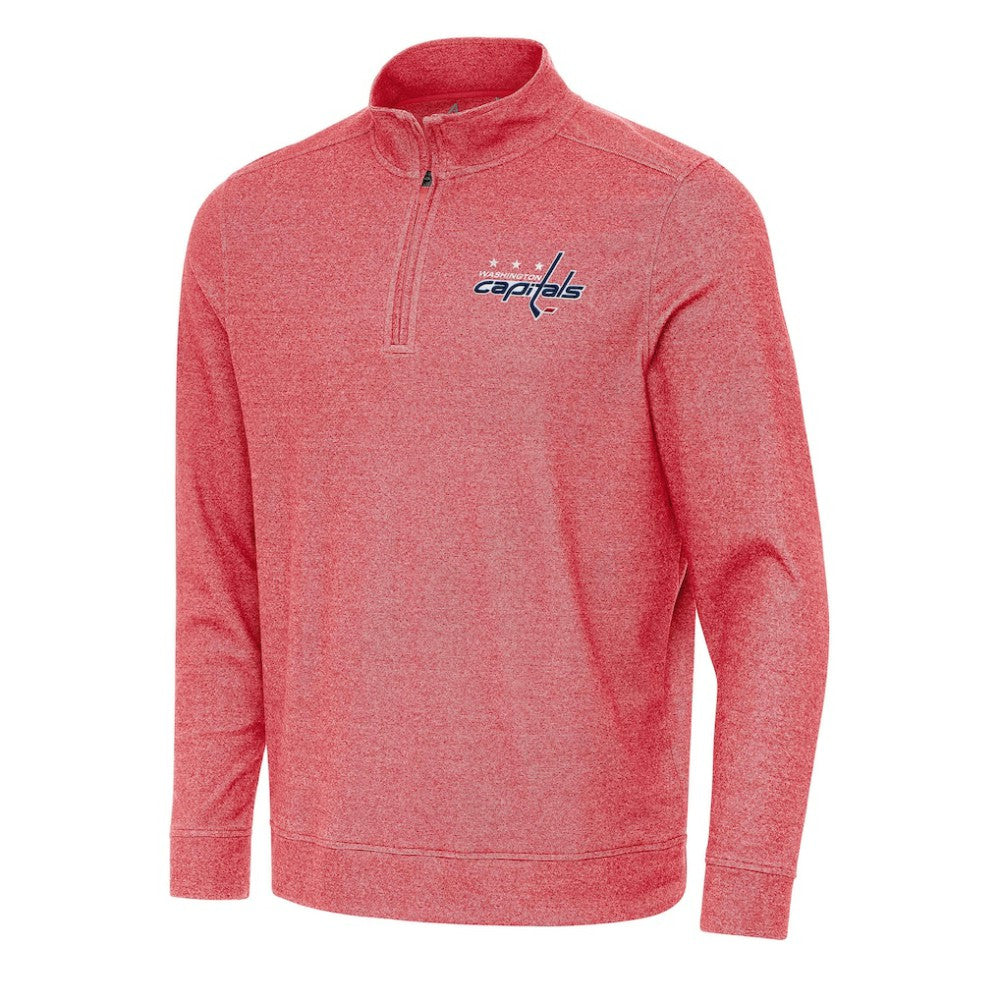 Washington Capitals Antigua Subtle Quarter-Zip Sweatshirt Sale