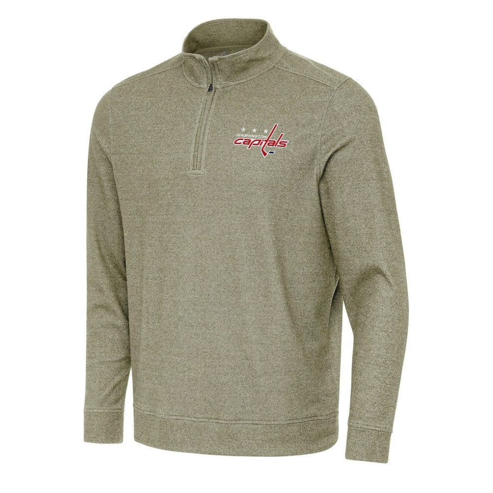 Washington Capitals Antigua Subtle Quarter-Zip Sweatshirt On Sale