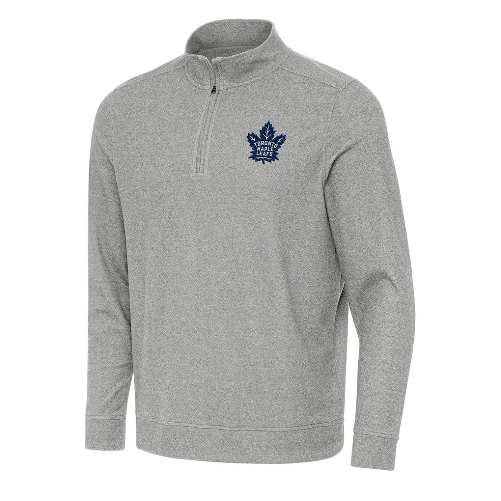 Toronto Maple Leafs Antigua Subtle Quarter-Zip Sweatshirt Online