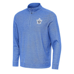 Toronto Maple Leafs Antigua Subtle Quarter-Zip Sweatshirt Discount