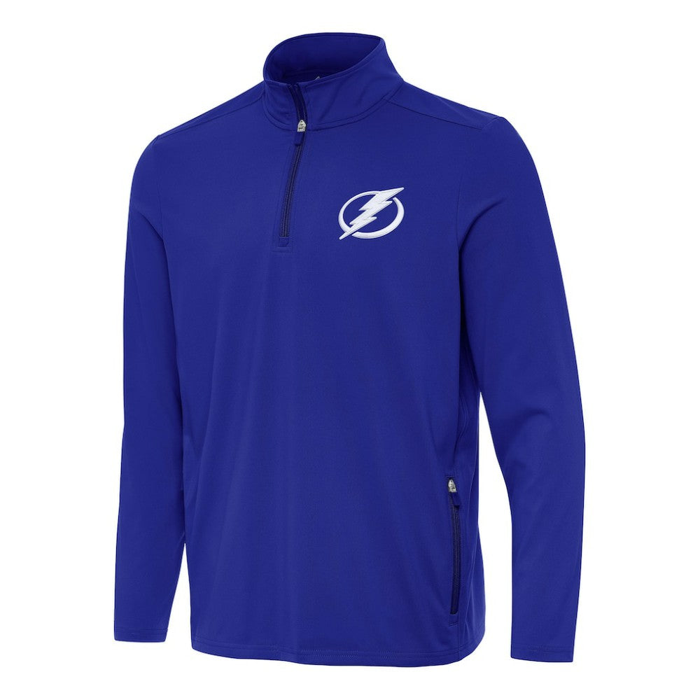 Tampa Bay Lightning Antigua Perilous Quarter-Zip Sweatshirt Discount
