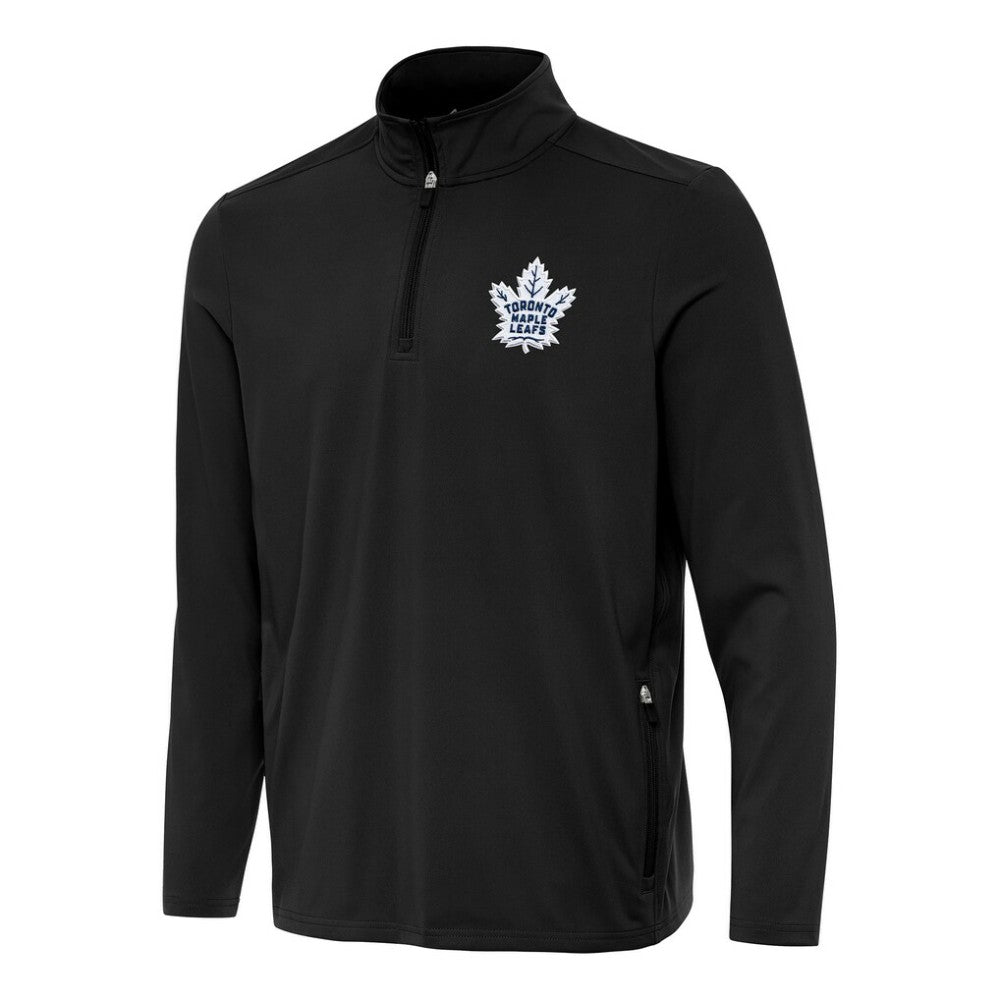 Toronto Maple Leafs Antigua Perilous Quarter-Zip Sweatshirt On Sale