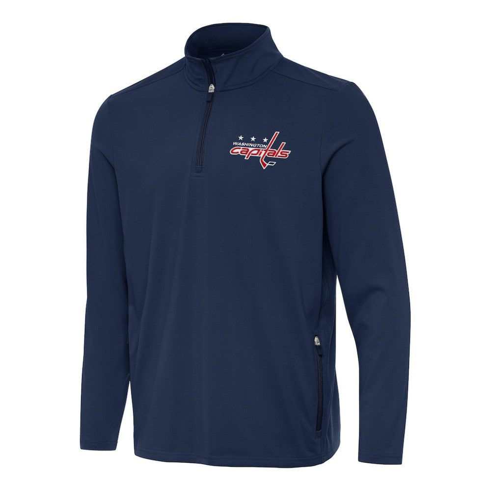 Washington Capitals Antigua Perilous Quarter-Zip Sweatshirt Discount