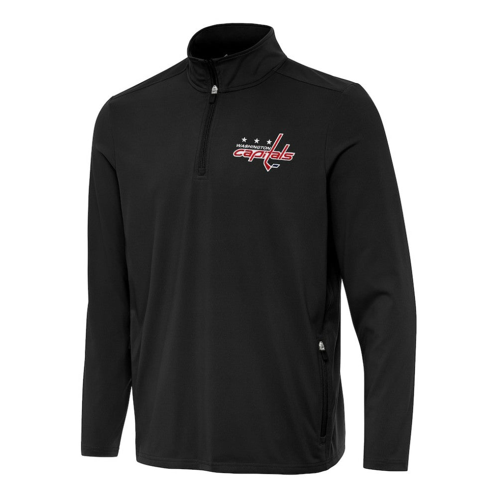 Washington Capitals Antigua Perilous Quarter-Zip Sweatshirt Online