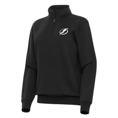 Tampa Bay Lightning Antigua Women's Victory Quarter-Zip Sweatshirt For Sale