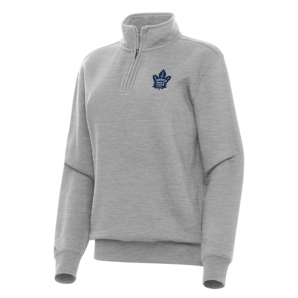 Toronto Maple Leafs Antigua Women's Victory Quarter-Zip Sweatshirt Outlet
