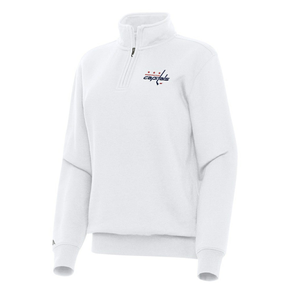 Washington Capitals Antigua Women's Victory Quarter-Zip Sweatshirt Online