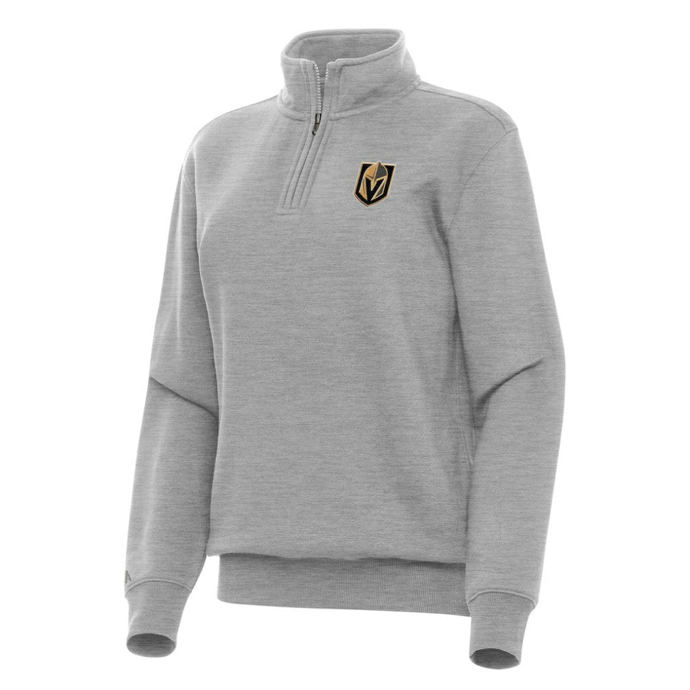Vegas Golden Knights Antigua Women's Victory Quarter-Zip Sweatshirt Outlet