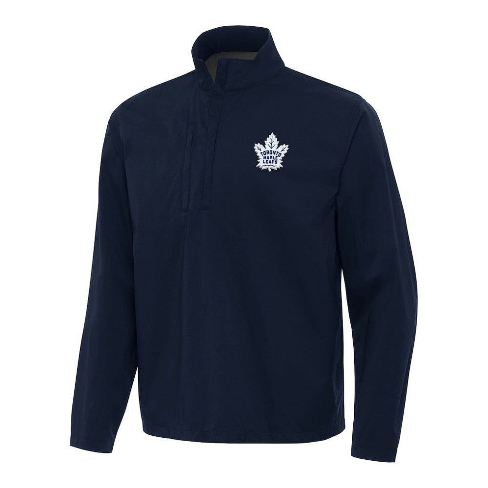 Toronto Maple Leafs Antigua Brisk Quarter-Zip Windbreaker Outlet