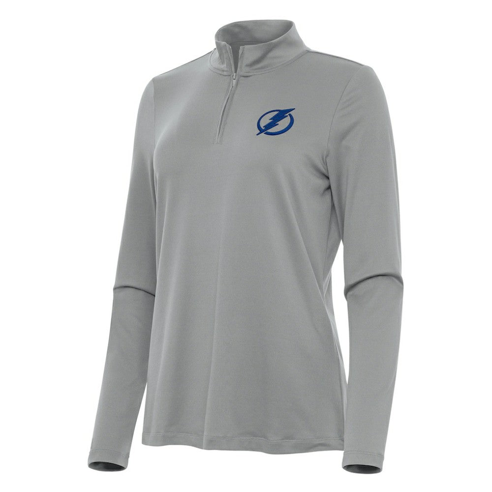 Tampa Bay Lightning Antigua Women's Reprocess Quarter-Zip Top For Sale