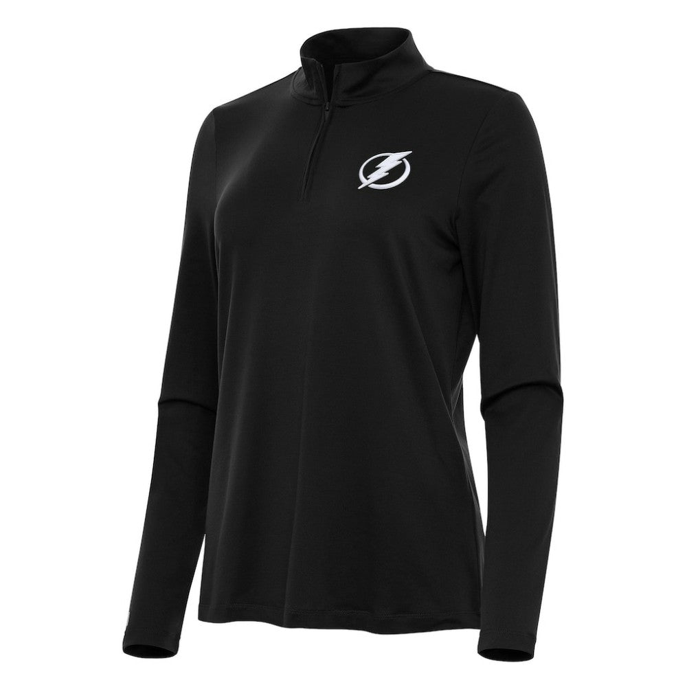 Tampa Bay Lightning Antigua Women's Reprocess Quarter-Zip Top Discount