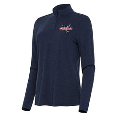 Washington Capitals Antigua Women's Bright Quarter-Zip Top Sale
