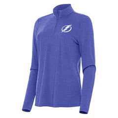 Tampa Bay Lightning Antigua Women's Bright Quarter-Zip Top Discount
