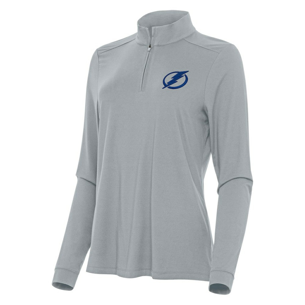 Tampa Bay Lightning Antigua Women's Intent Quarter-Zip Top For Sale