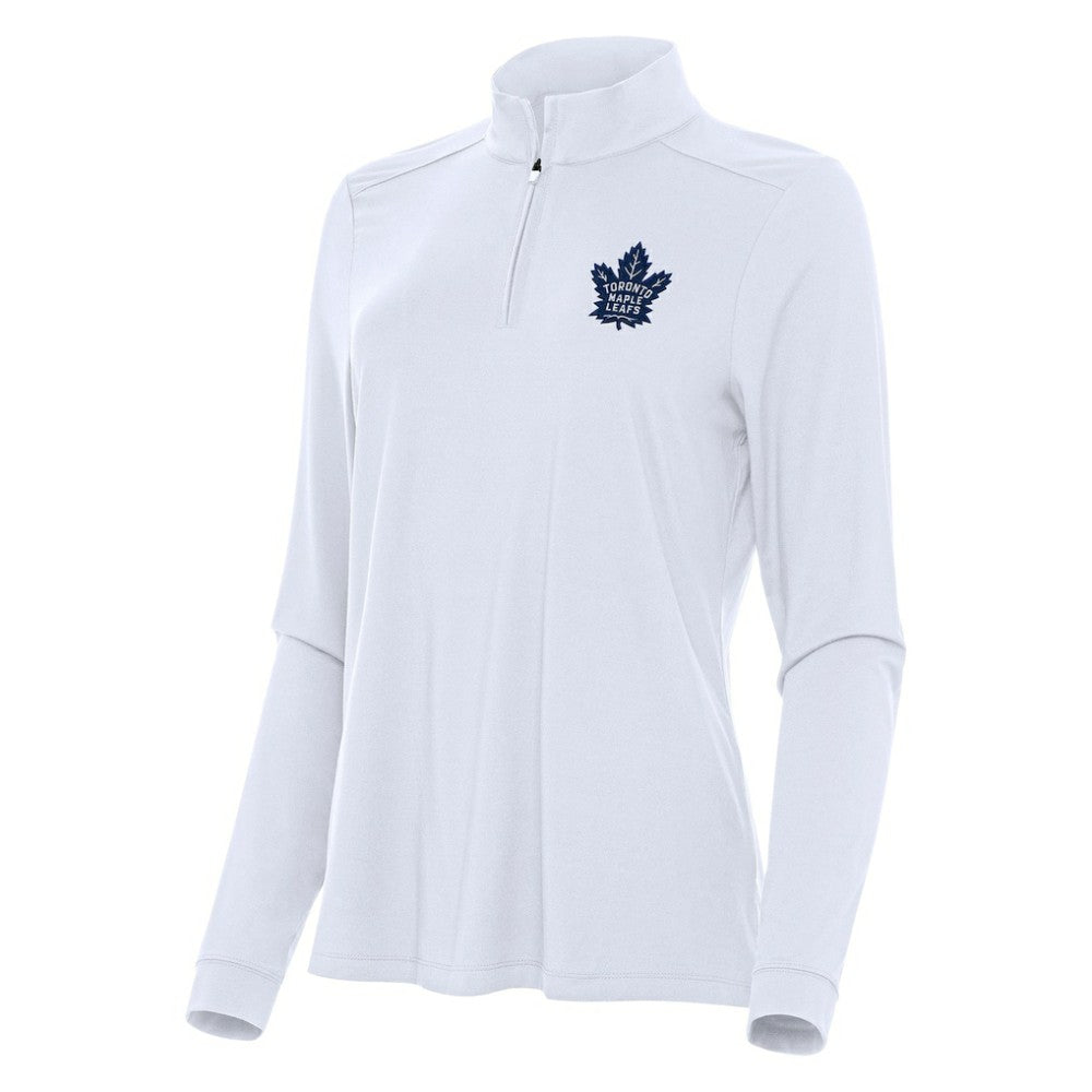Toronto Maple Leafs Antigua Women's Intent Quarter-Zip Top Sale