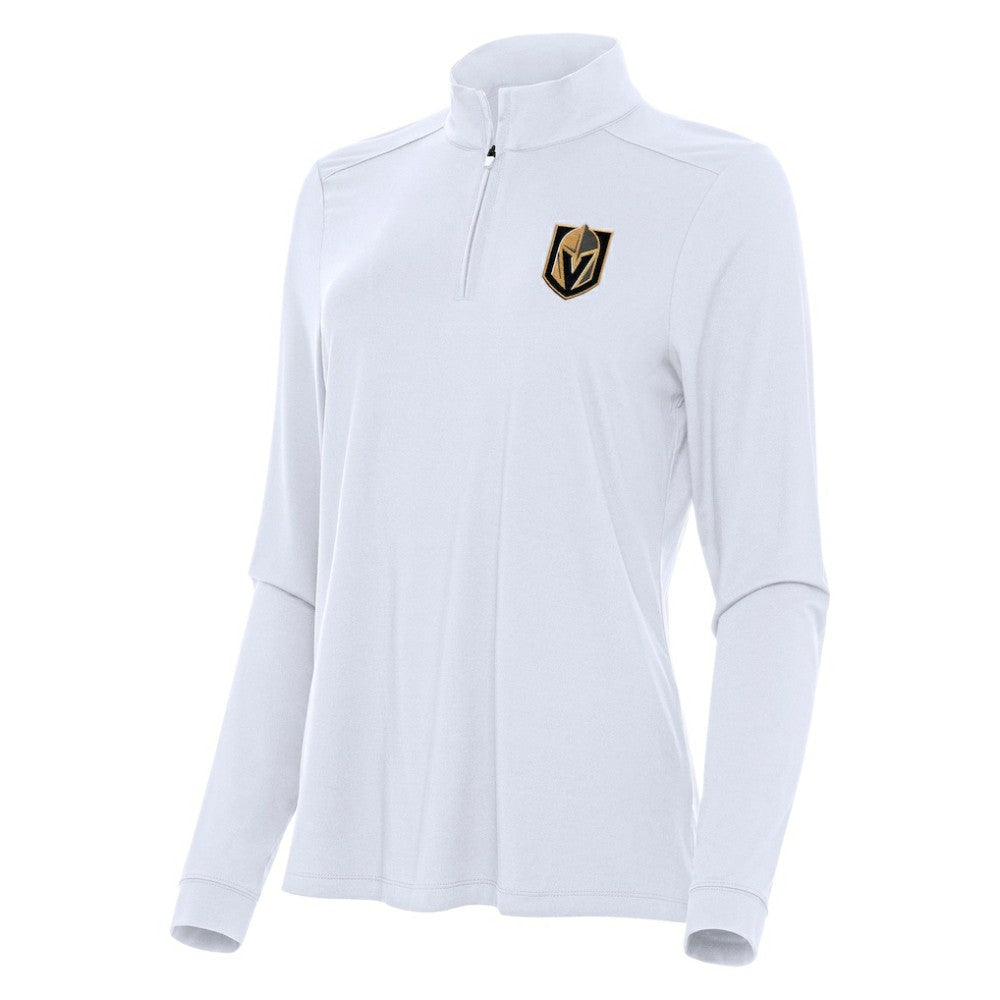 Vegas Golden Knights Antigua Women's Intent Quarter-Zip Top For Sale