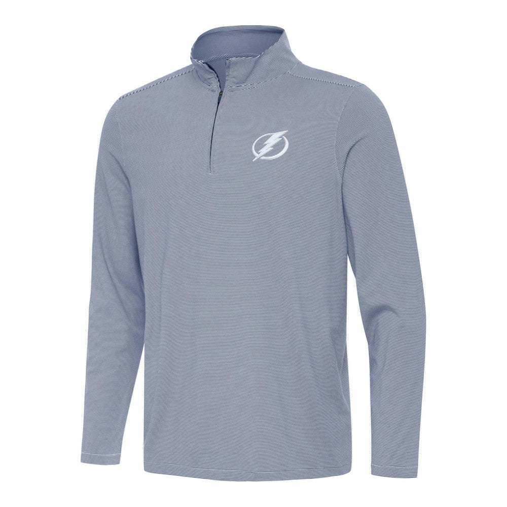 Tampa Bay Lightning Antigua Twine Quarter-Zip Top Sale
