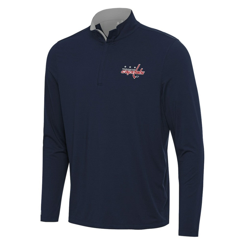 Washington Capitals Antigua Content Quarter-Zip Pullover Top Discount