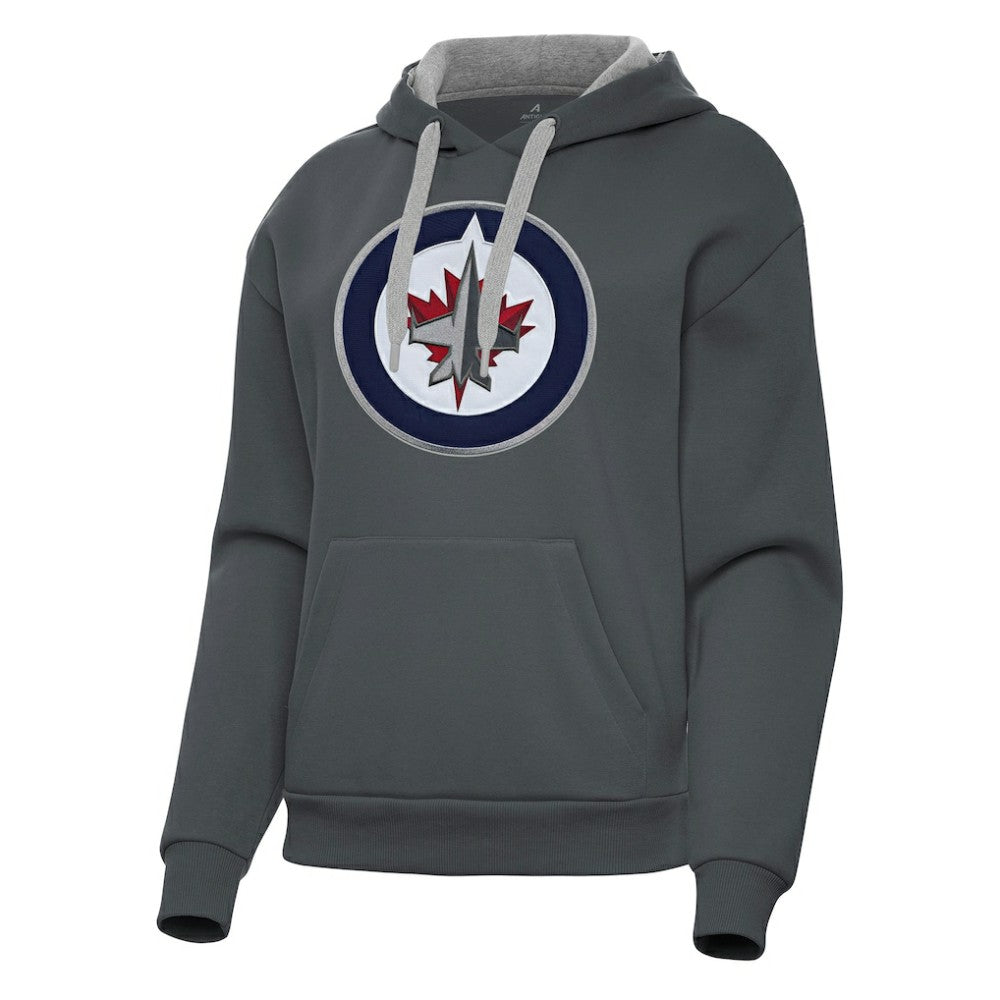 Winnipeg Jets Antigua Women's Victory Pullover Hoodie Sale
