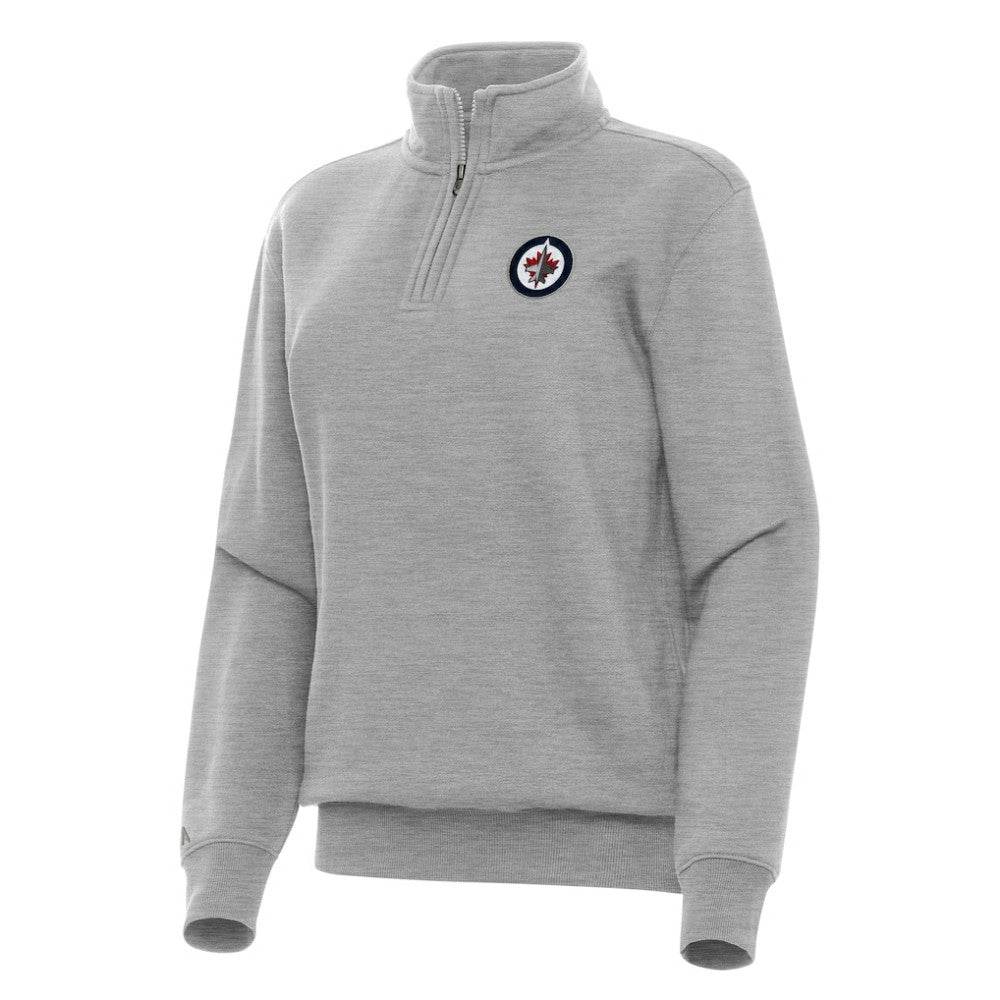 Winnipeg Jets Antigua Women's Victory Quarter-Zip Sweatshirt Online