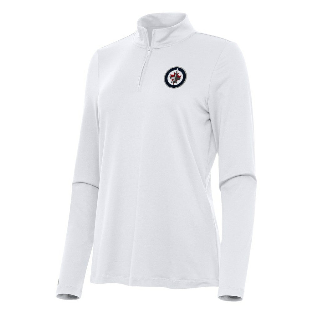 Winnipeg Jets Antigua Women's Reprocess Quarter-Zip Top Sale