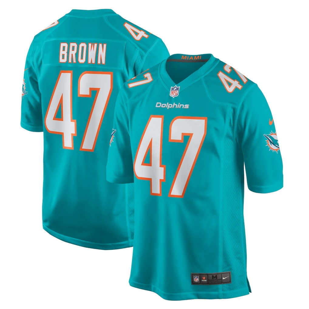 Miami Dolphins Nike Cam Brown  Game Jersey