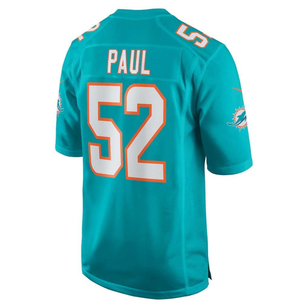 Miami Dolphins Nike Patrick Paul  Game Jersey