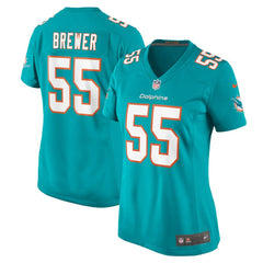 Miami Dolphins Nike Aaron Brewer  Women's Game Jersey