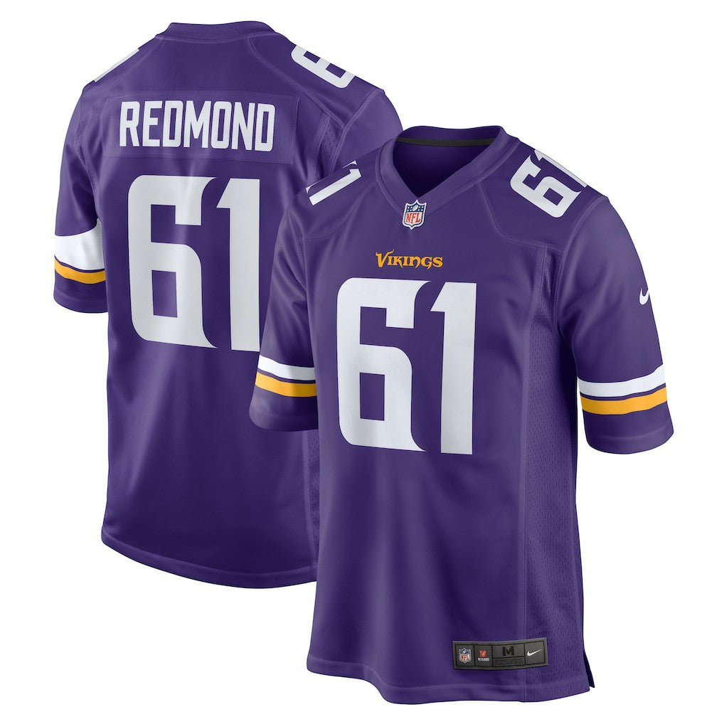 Minnesota Vikings Nike Jalen Redmond  Game Jersey