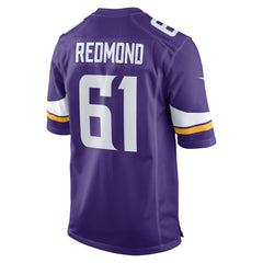 Minnesota Vikings Nike Jalen Redmond  Game Jersey
