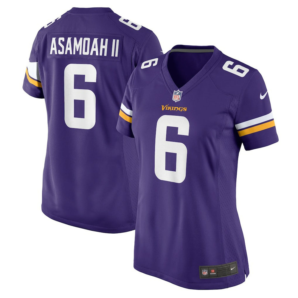 Minnesota Vikings Nike Brian Asamoah II  Women's Game Jersey