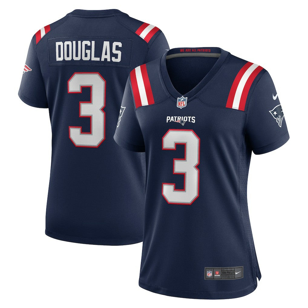 New England Patriots Nike Demario Douglas  Women's Game Jersey