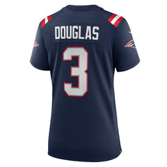 New England Patriots Nike Demario Douglas  Women's Game Jersey