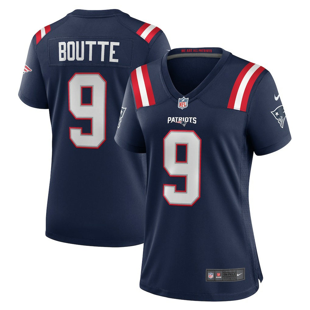 New England Patriots Nike Kayshon Boutte  Women's Game Jersey