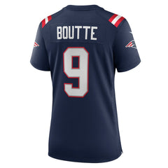 New England Patriots Nike Kayshon Boutte  Women's Game Jersey