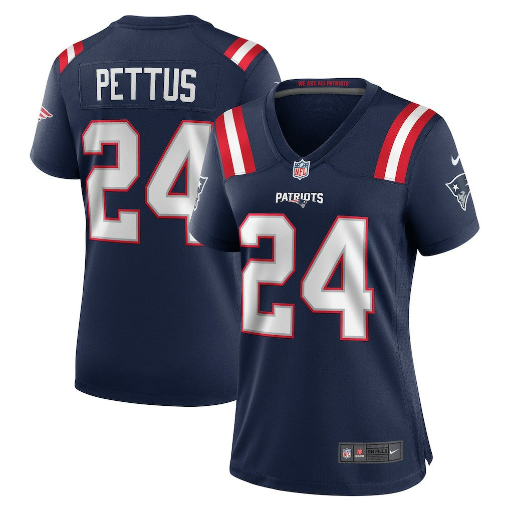 New England Patriots Nike Dell Pettus  Women's Game Jersey