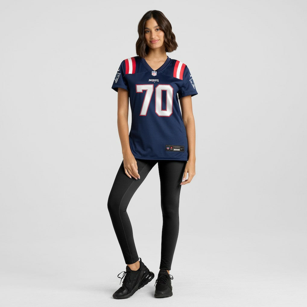 New England Patriots Nike Caedan Wallace  Women's Game Jersey