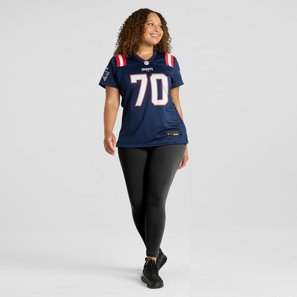 New England Patriots Nike Caedan Wallace  Women's Game Jersey