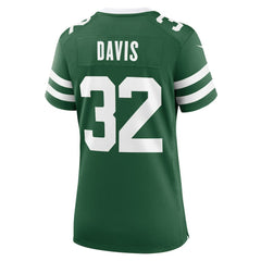 New York Jets Nike Isaiah Davis  Women's Game Jersey