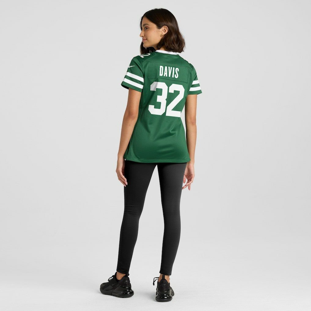 New York Jets Nike Isaiah Davis  Women's Game Jersey
