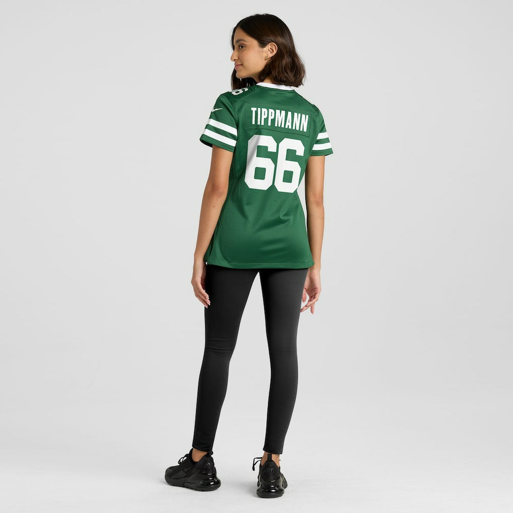 Joe Tippmann New York Jets Women's Game Jersey - Legacy Green
