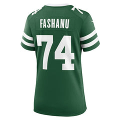 New York Jets Nike Olu Fashanu  Women's Game Jersey
