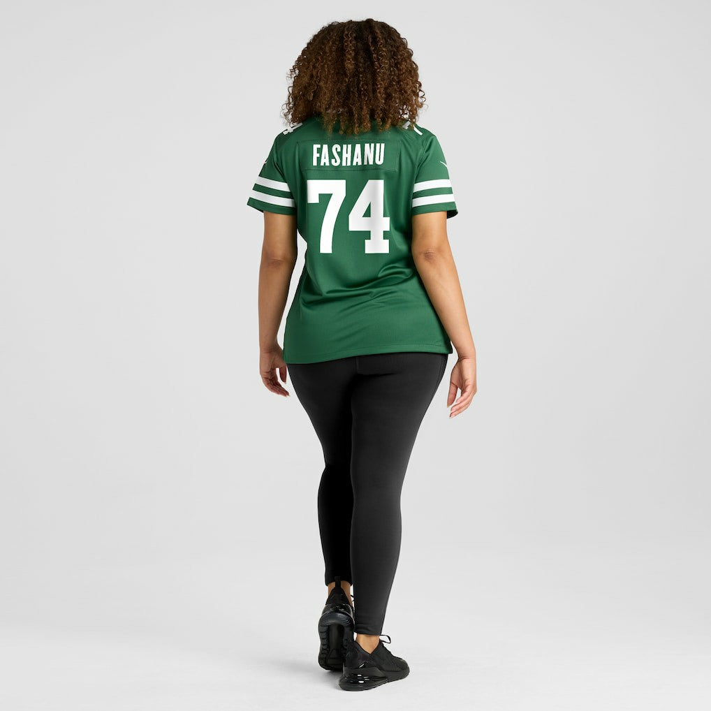 New York Jets Nike Olu Fashanu  Women's Game Jersey